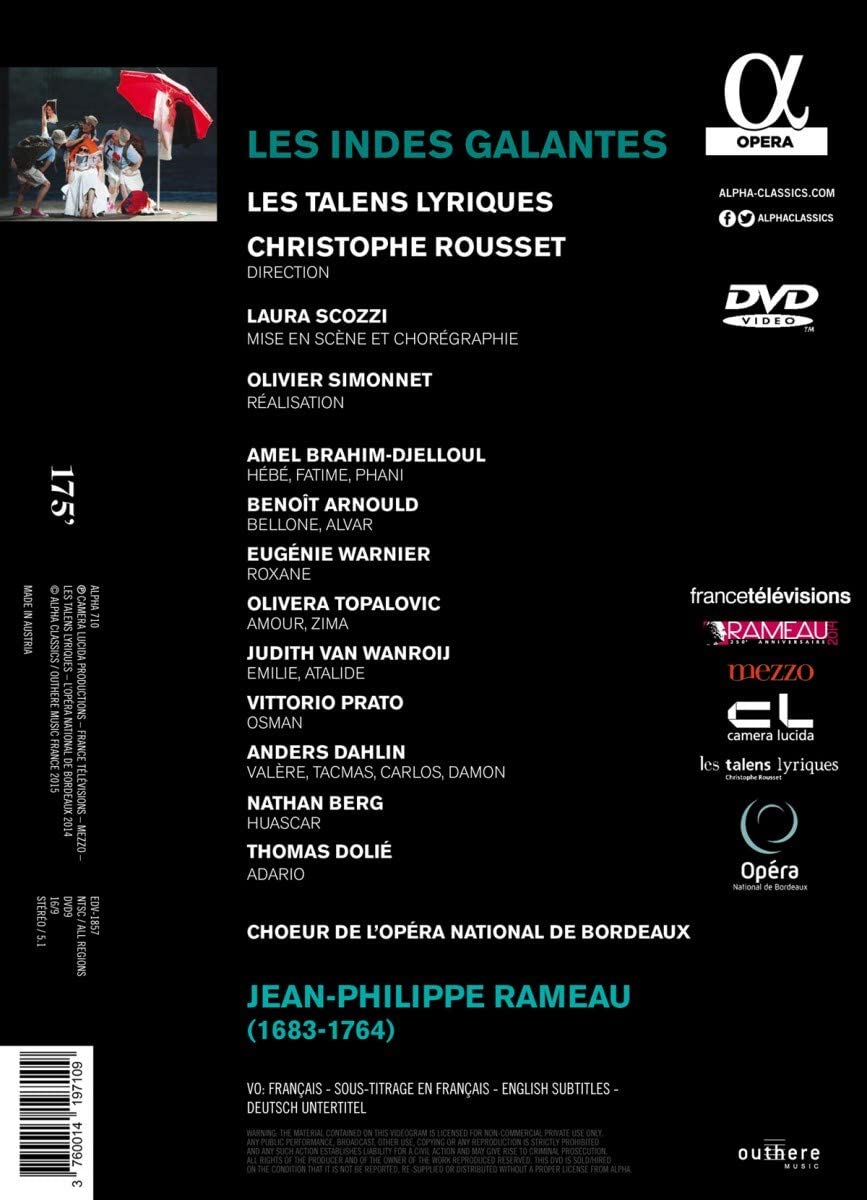 Rameau: Les Indes Galantes - slide-1