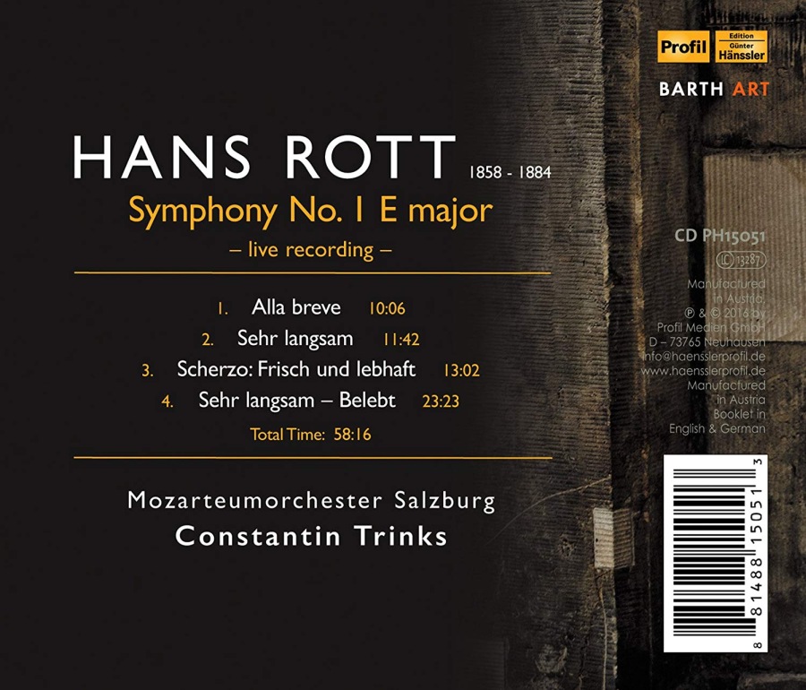 Rott: Symphony No. 1 - slide-1