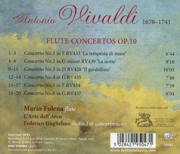 Vivaldi: Flute Concertos Op. 10 - slide-1