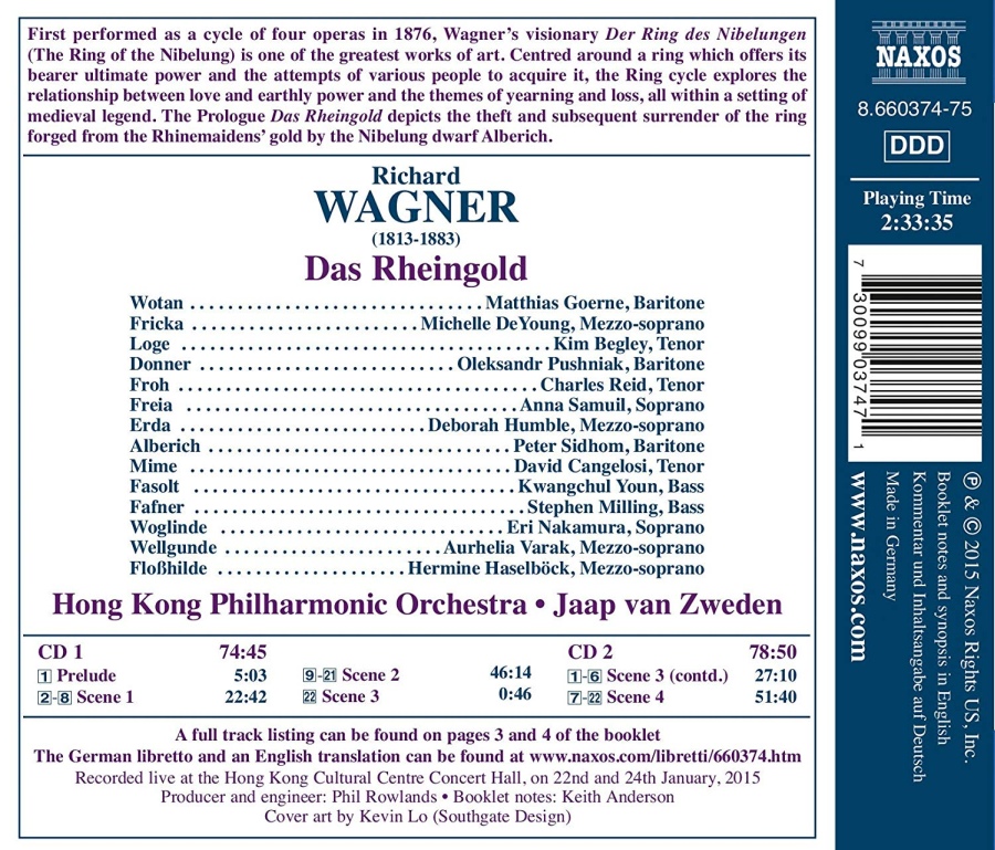 Wagner: Das Rheingold - slide-1