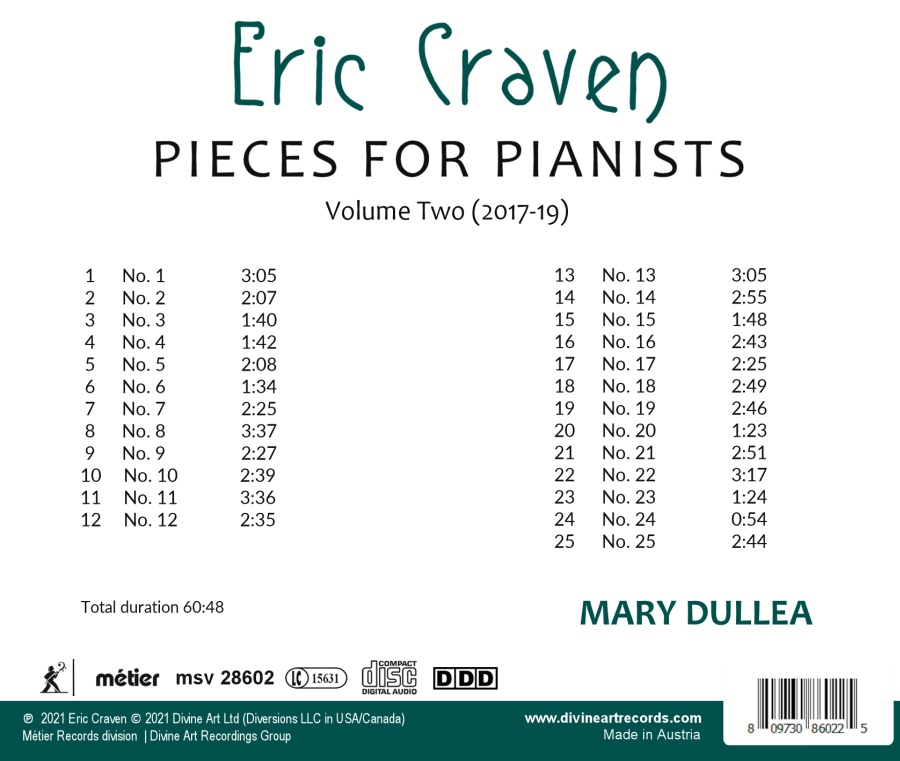 Craven: Pieces for Pianists vol. 2 - slide-1