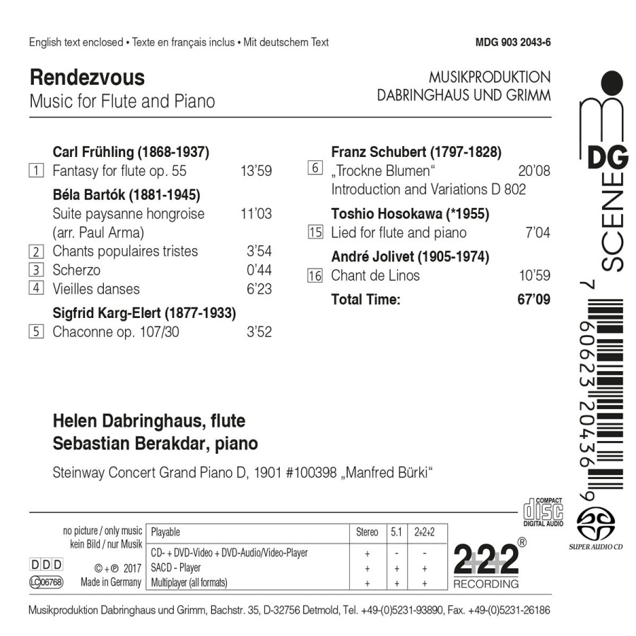 Rendezvous - Works for Flute and Piano - slide-1