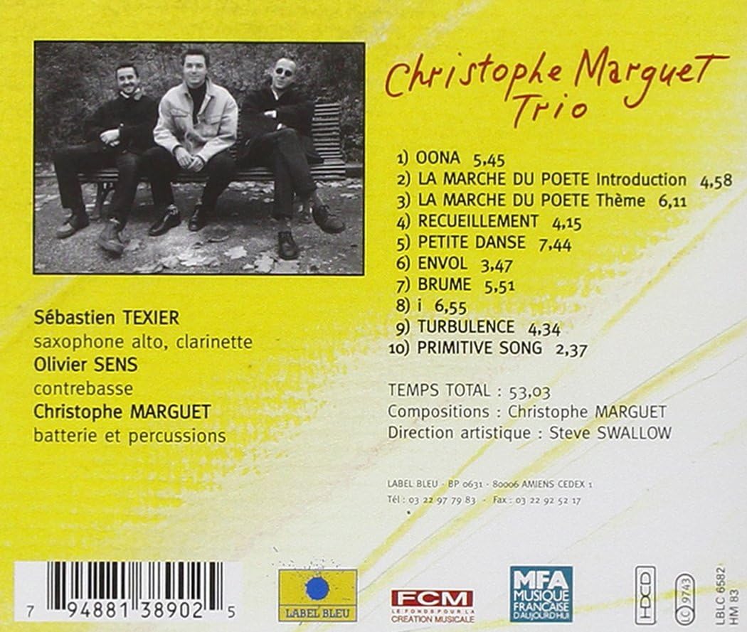 Christophe Marguet Trio ‎– Résistance Poétique - slide-1