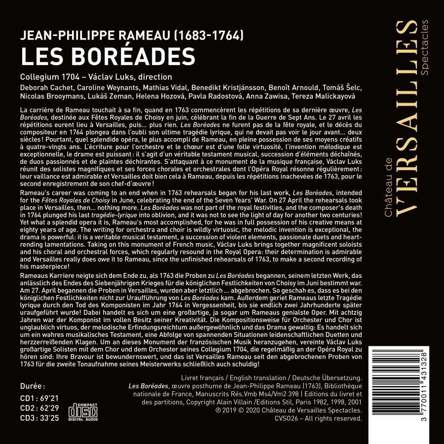 Rameau: Les Boréades - slide-1