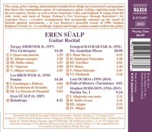 Guitar Laureate Recital: Eren Süalp – Erdener, Brouwer, Ochoa … - slide-1