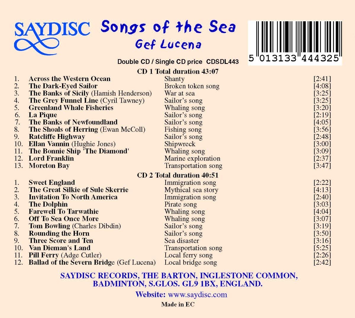 Songs of the Sea - slide-1