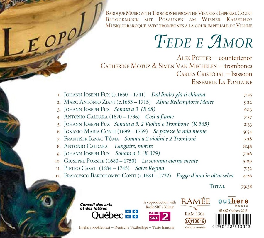 Fede e amor -  muzyka z cesarskiego dworu w barokowym Wiedniu - slide-1