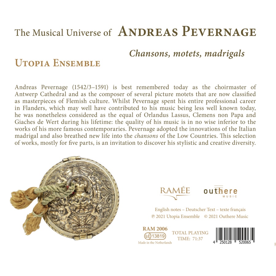 The Musical Universe of Andreas Pevernage - slide-1