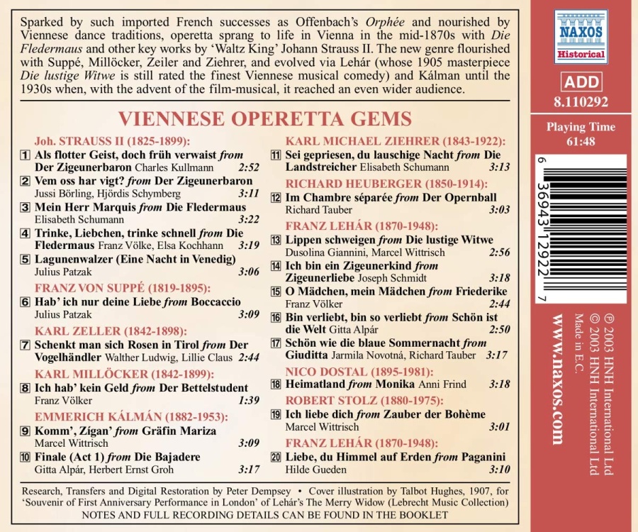 VIENNESE OPERETTA GEMS - slide-1