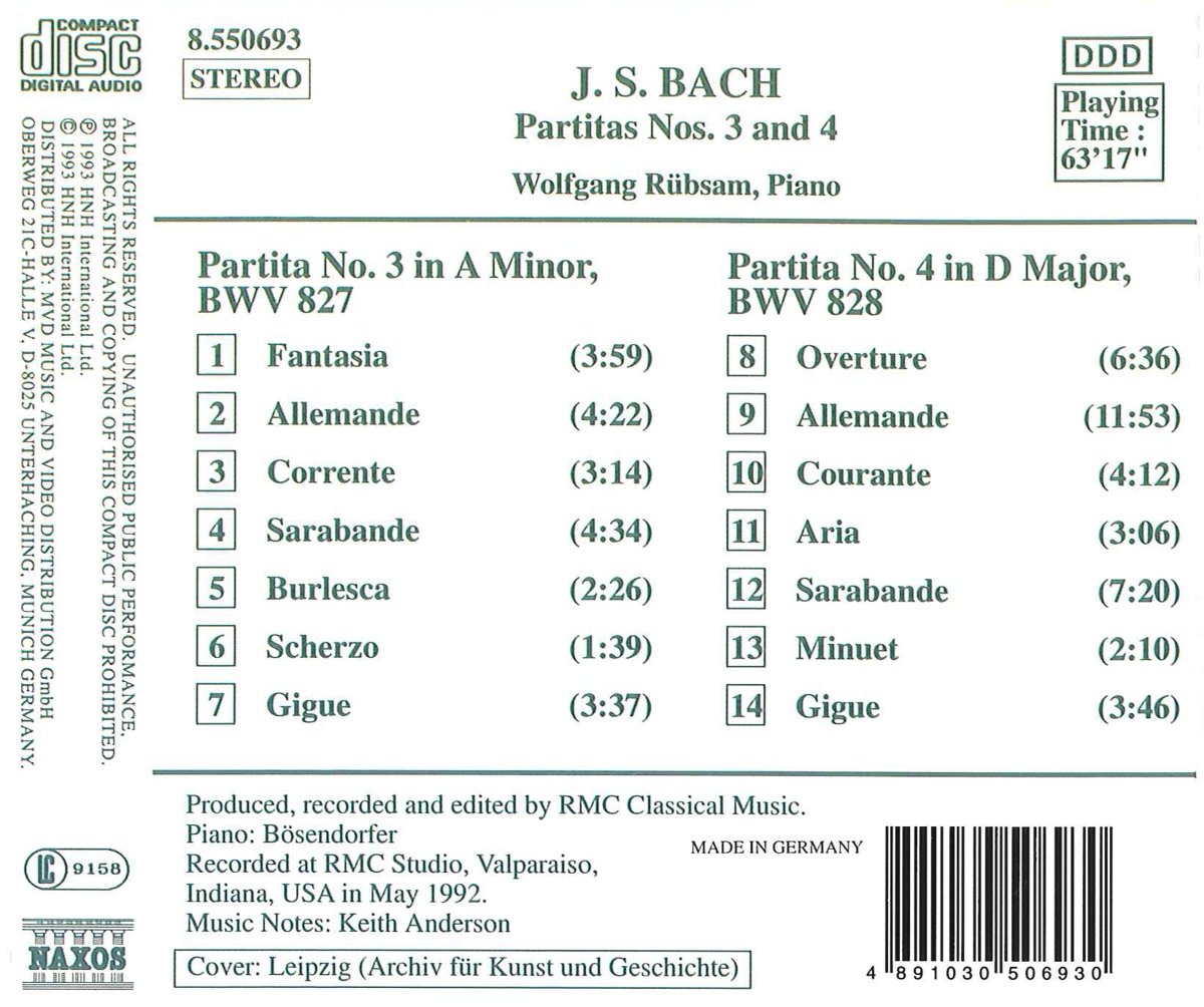 BACH: Partitas vol. 2 - slide-1