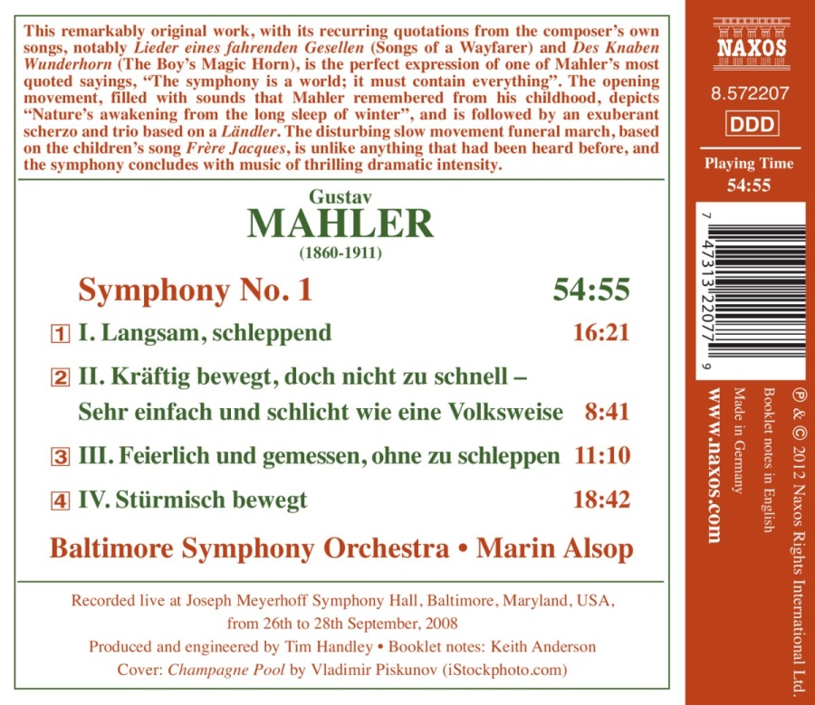 Mahler: Symphony No. 1 - slide-1