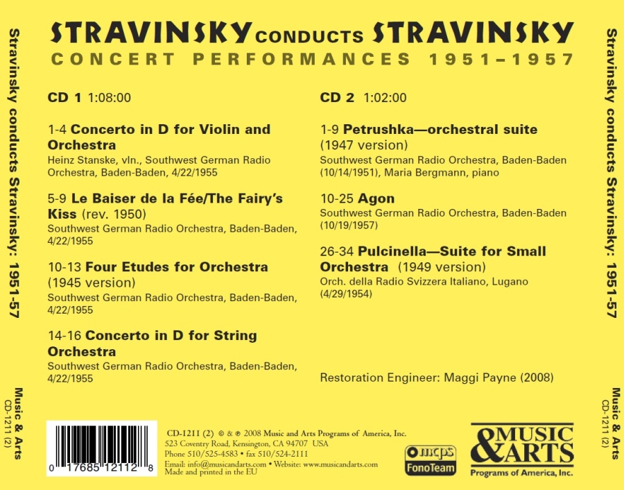 Stravinsky conducts Stravinsky 2 - slide-1
