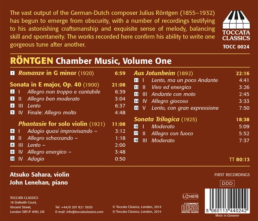 Röntgen: Chamber Music, Volume 1 - slide-1