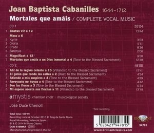 Cabanilles: Complete Vocal Music - slide-1