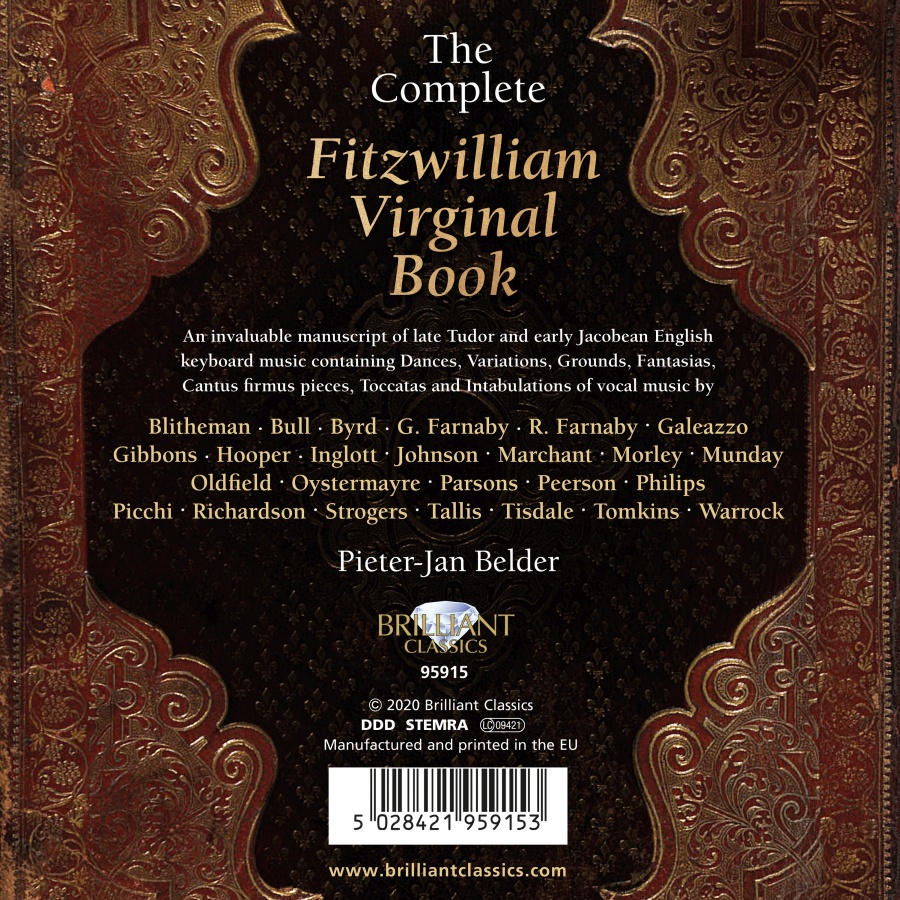 The Complete Fitzwilliam Virginal Book - slide-1