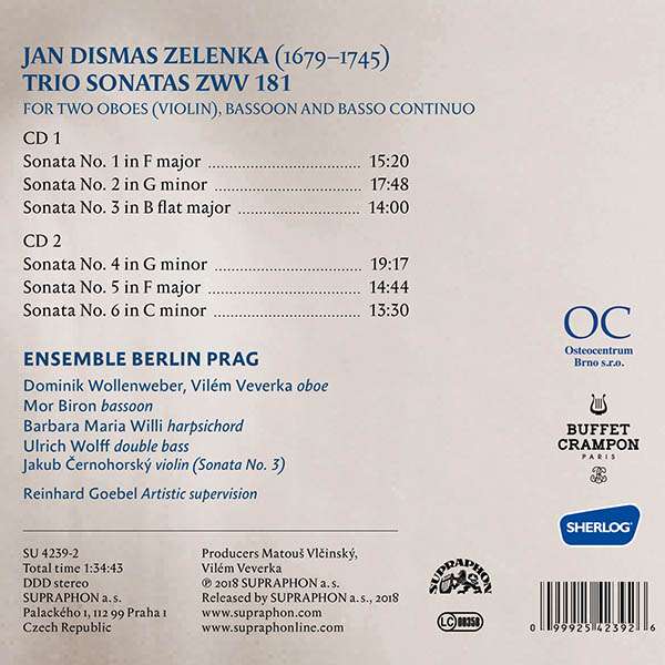 Zelenka: Trio Sontas ZWV 181 - slide-1