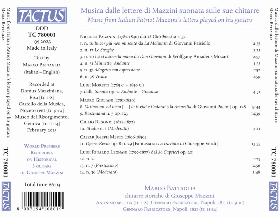 Mazzini’s Favourite Guitar Music - slide-1