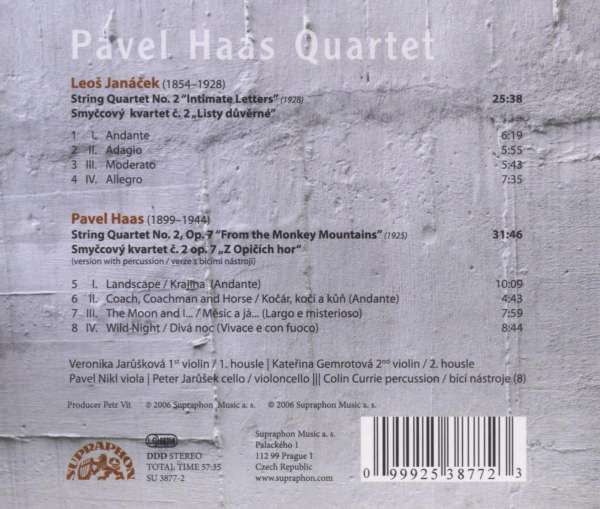 Janacek & Haas: String Quartets - slide-1