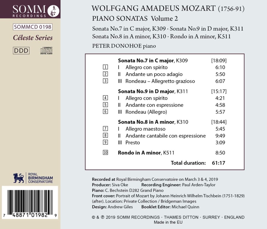 Mozart: Piano Sonatas Vol. 2 - slide-1