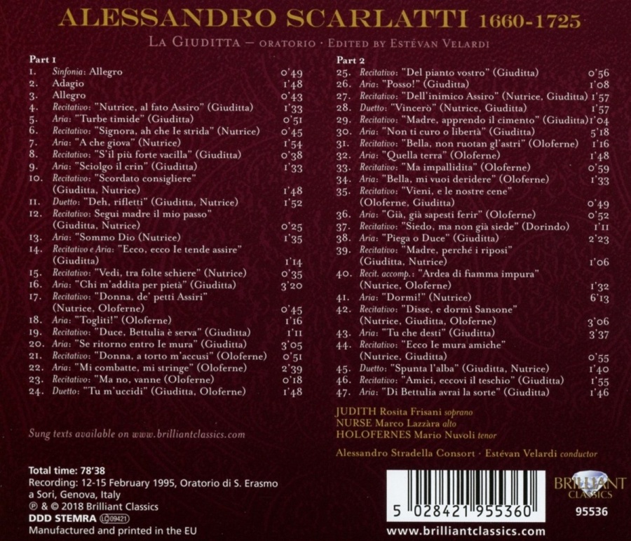 A. Scarlatti: La Giuditta - slide-1
