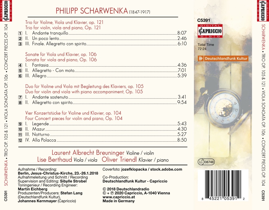 Scharwenka: Chamber Music - slide-1