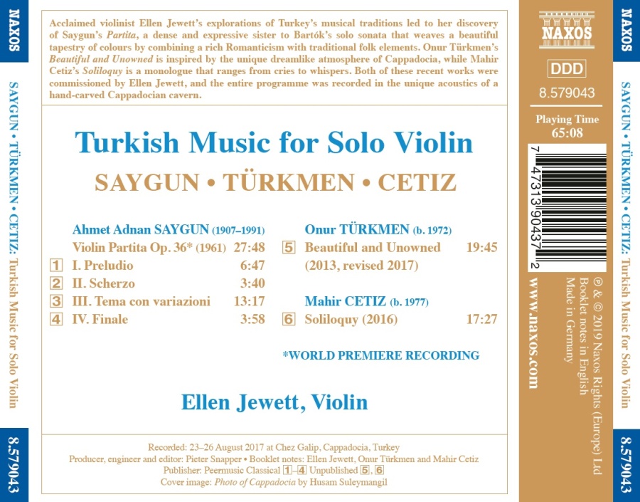 Turkish Music for Solo Violin - slide-1