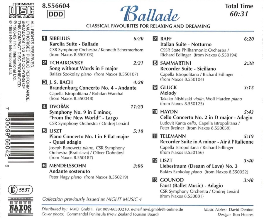 BALLADE - Classical Favourites for Relaxing and Dreaming - slide-1