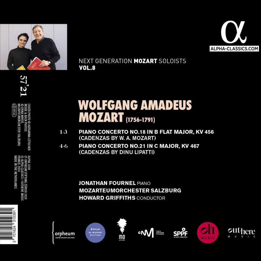 Mozart: Piano Concertos Nos. 18 & 21 - slide-1