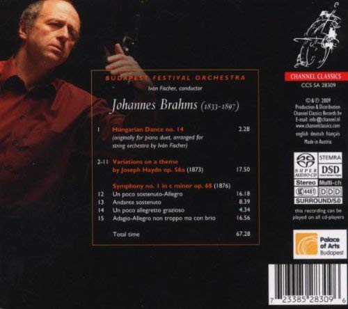 Bhrams: Symphony no. 1, Variations on a theme by Haydn SACD - slide-1