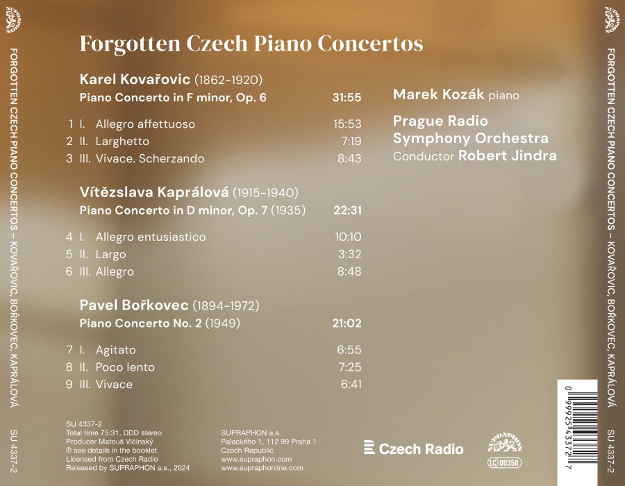 Forgotten Czech Piano Concertos - slide-1