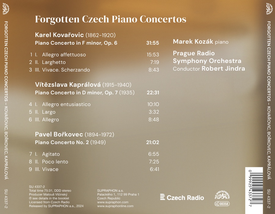 Forgotten Czech Piano Concertos - slide-1