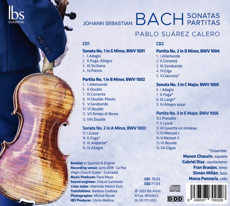Bach: Sonatas & Partitas - slide-1