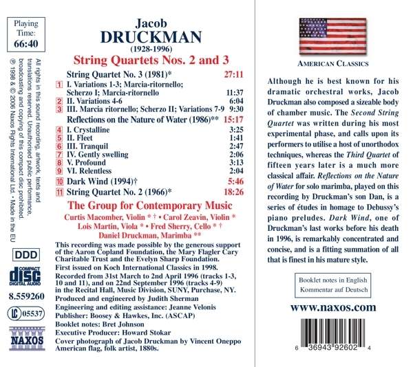 DRUCKMAN: String Quartets - slide-1