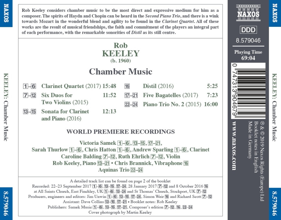 Keeley: Chamber Music - slide-1