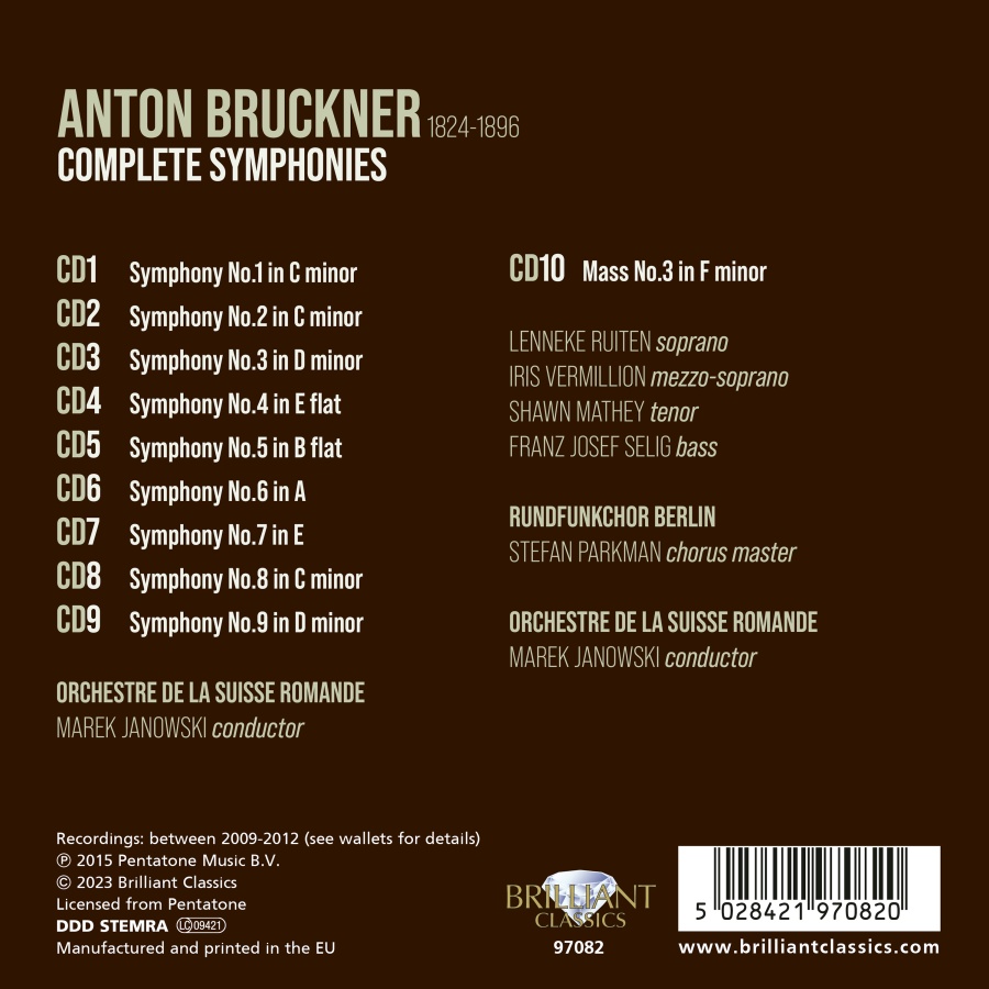 Bruckner: Complete Symphonies (Deluxe Edition) - slide-1