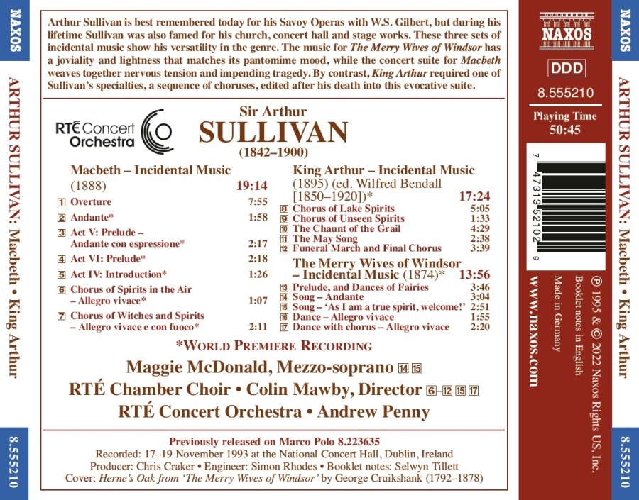 Sullivan: Incidental Music - slide-1