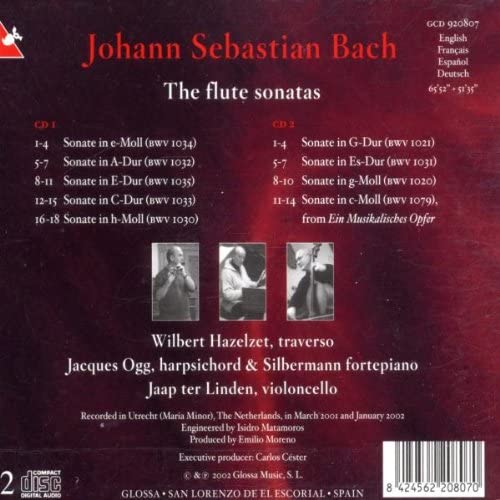 Bach: The Flute Sonatas - slide-1