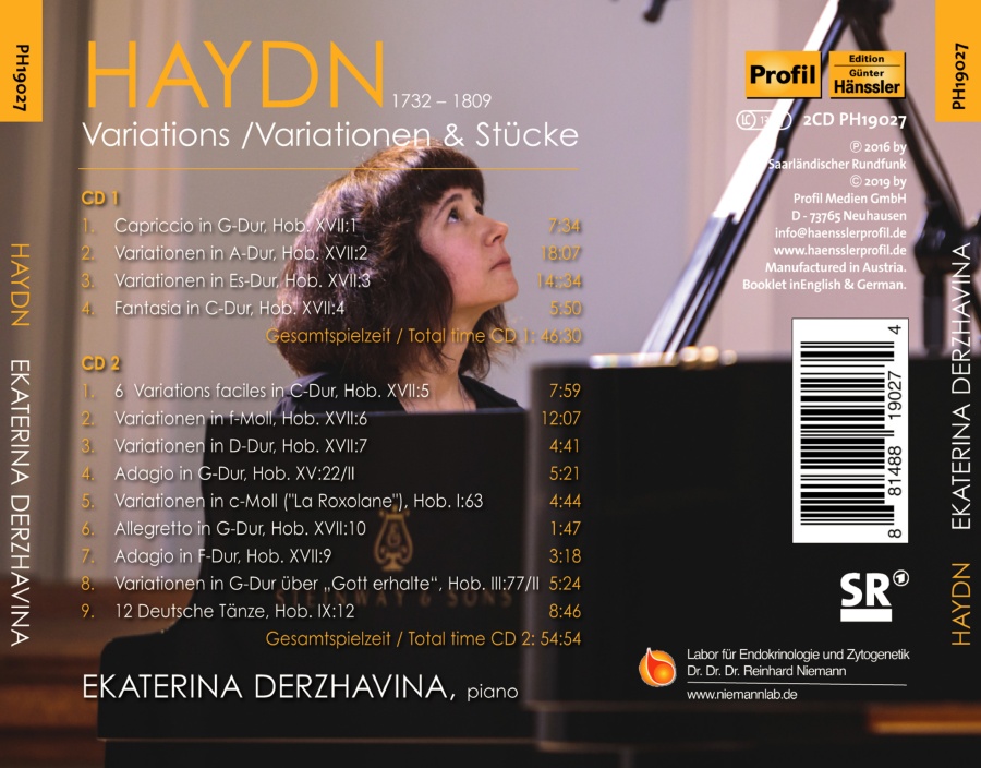 Haydn: Variations & Pieces for Piano - slide-1