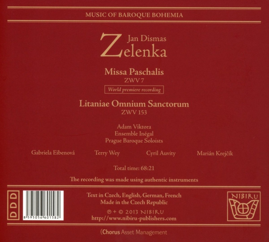 Zelenka: Missa Paschalis; Litaniae - slide-1