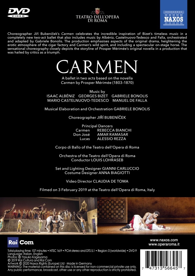 Carmen - A ballet in two acts - slide-1