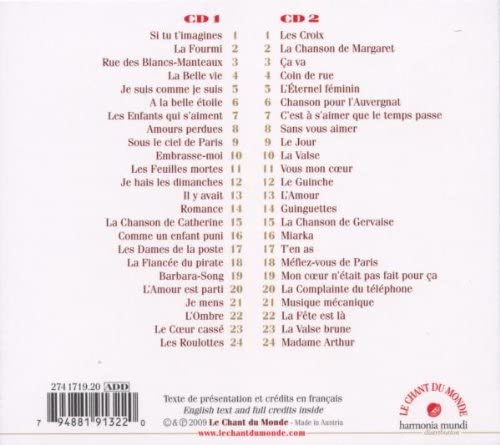 LE SIECLE D'OR - Juliette GRECO "Si tu t'imagines" (2 CD) - slide-1