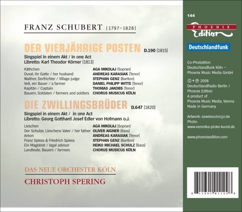 Schubert: Der Vierjährige Posten, Die Zwillingsbrüder - slide-1