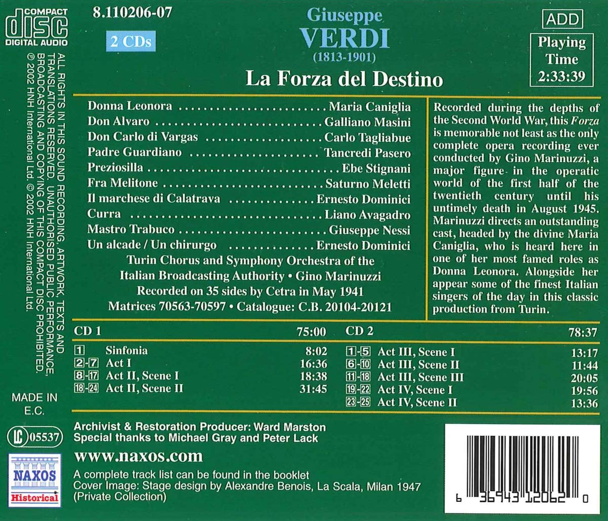 VERDI: La Forza del Destino - slide-1