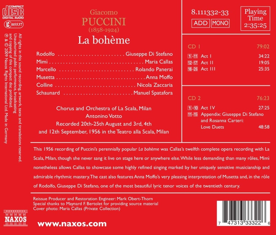 Puccini: La Boheme - 1956 Recordning - slide-1