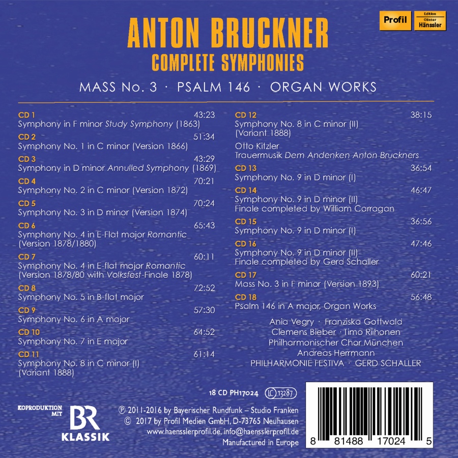 Bruckner: Complete Symphonies - slide-1