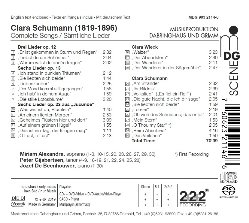 Schumann: Complete Songs - slide-1