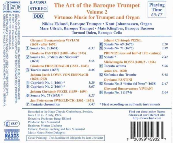 The Art of the Baroque Trumpet Vol. 2 - slide-1