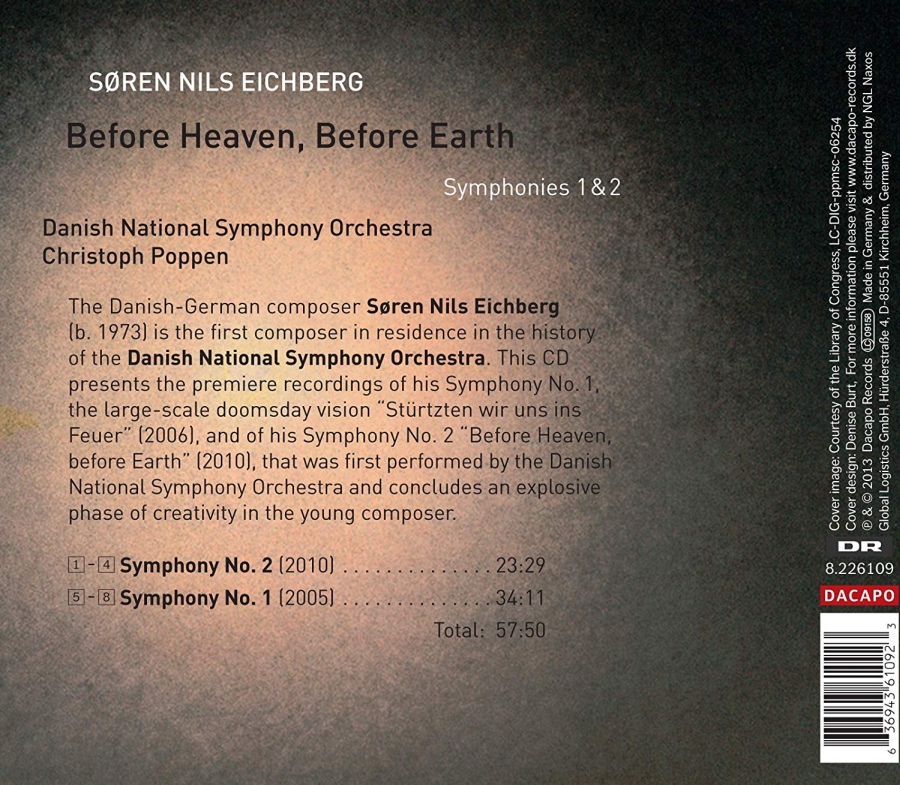 Eichberg: Before Heaven, before Earth - Symphonies 1 & 2 - slide-1
