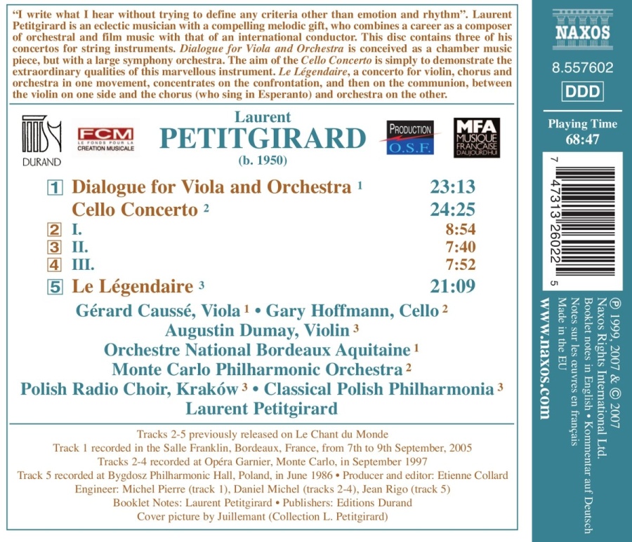 Petitgirard:  Concertos - slide-1