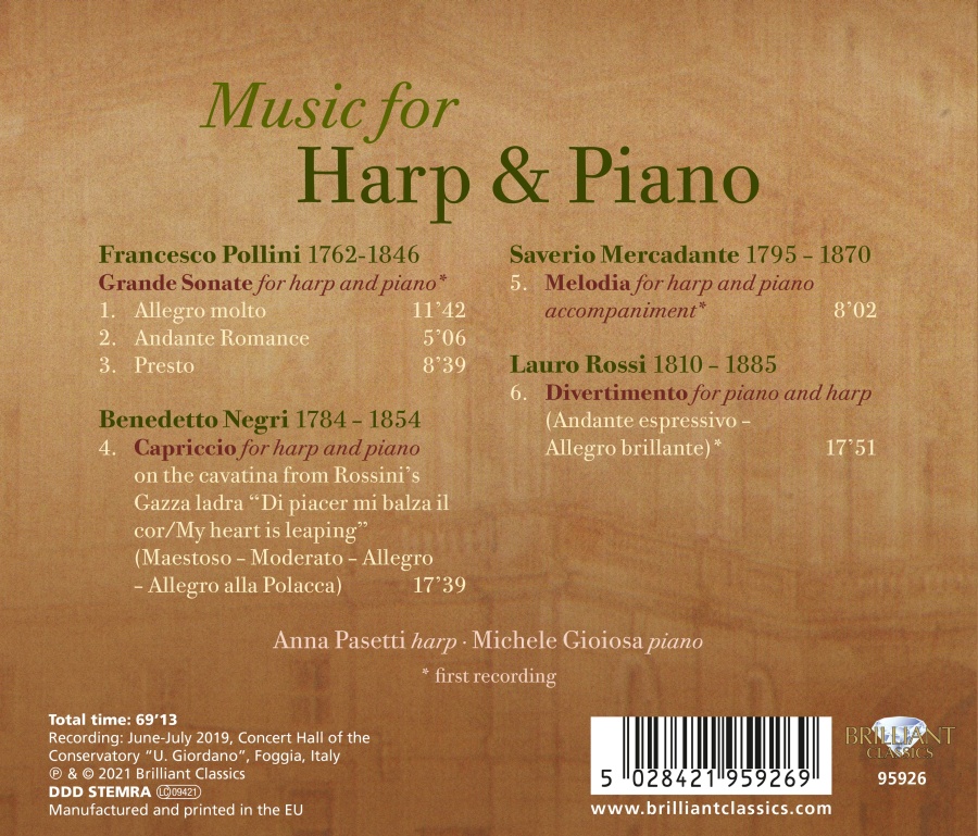Music for Harp and Piano - slide-1